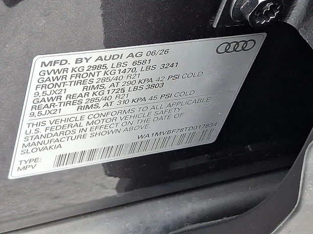 Nuevos AUDI Q7 à Estados chez autogozo