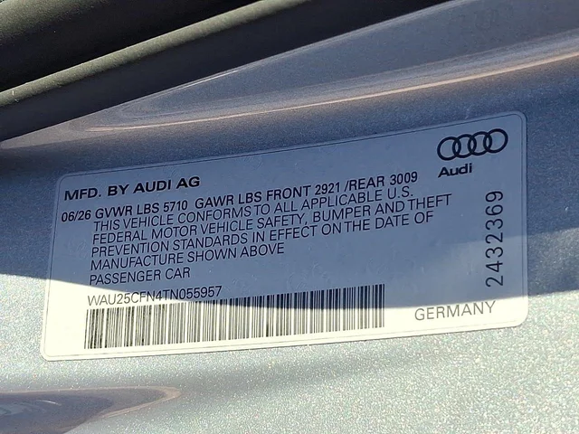 Nuevos AUDI A6 SEDAN à Estados chez autogozo