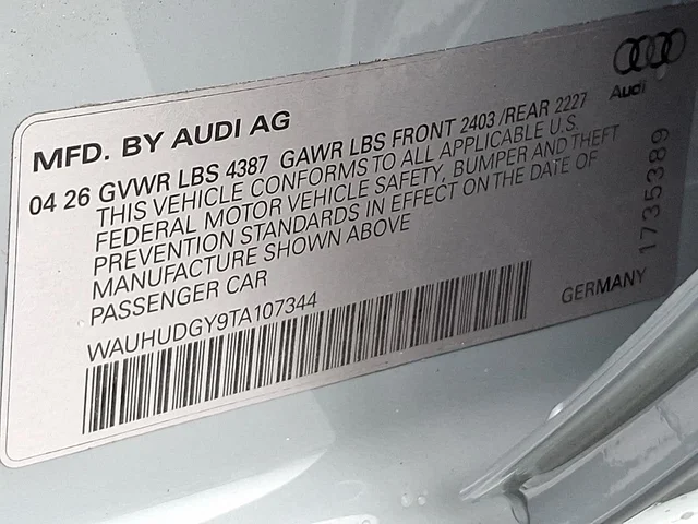 Nuevos AUDI A3 à Estados chez autogozo