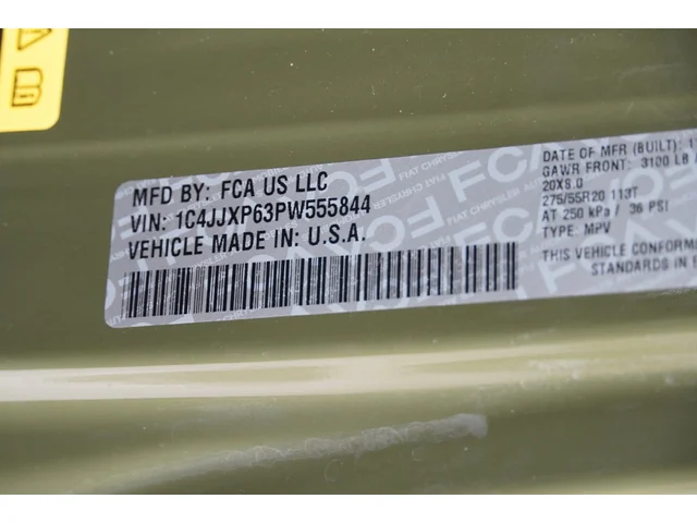 SEMINUEVOS JEEP Wrangler a Estados en autogozo
