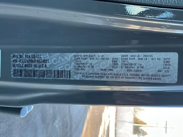 SEMINUEVOS JEEP Wrangler a Estados en autogozo