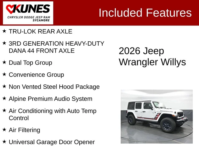 Nuevos JEEP WRANGLER à Estados chez autogozo