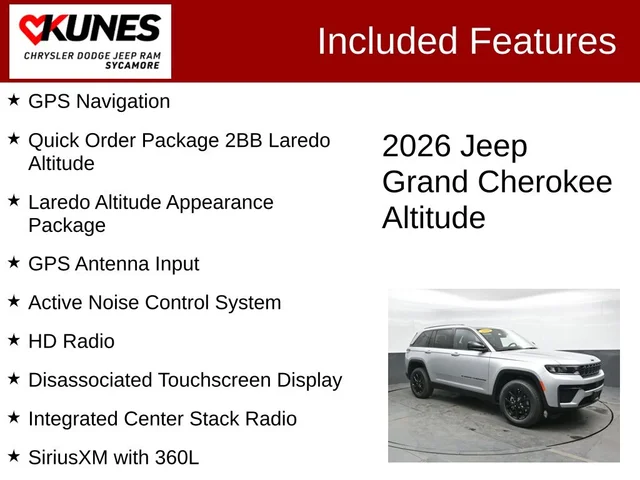 Nuevos JEEP GRAND CHEROKEE à Estados chez autogozo