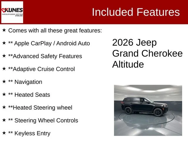 Nuevos JEEP GRAND CHEROKEE à Estados chez autogozo