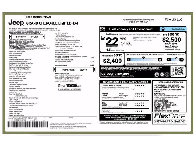SEMINUEVOS JEEP Grand Cherokee a Estados en autogozo