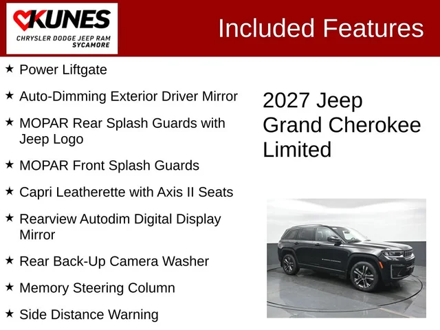 Nuevos JEEP GRAND CHEROKEE à Estados chez autogozo