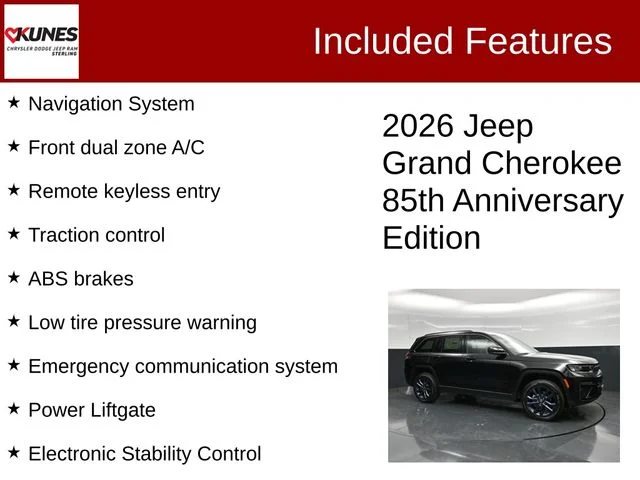 Nuevos JEEP GRAND CHEROKEE à Estados chez autogozo