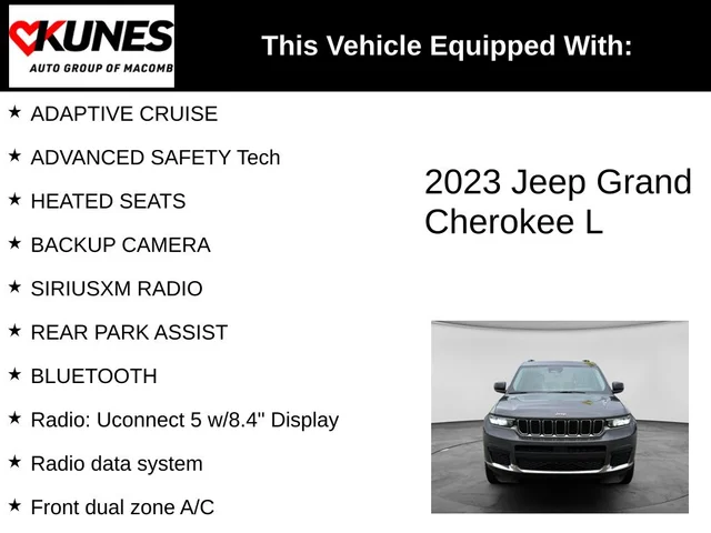 SEMINUEVOS JEEP Grand Cherokee L a Estados en autogozo