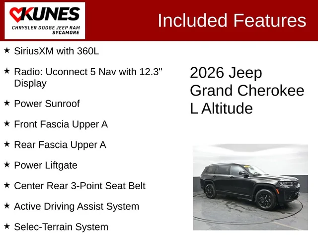 Nuevos JEEP GRAND CHEROKEE L à Estados chez autogozo