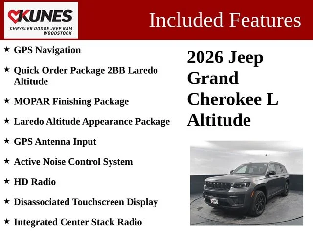 Nuevos JEEP GRAND CHEROKEE L à Estados chez autogozo