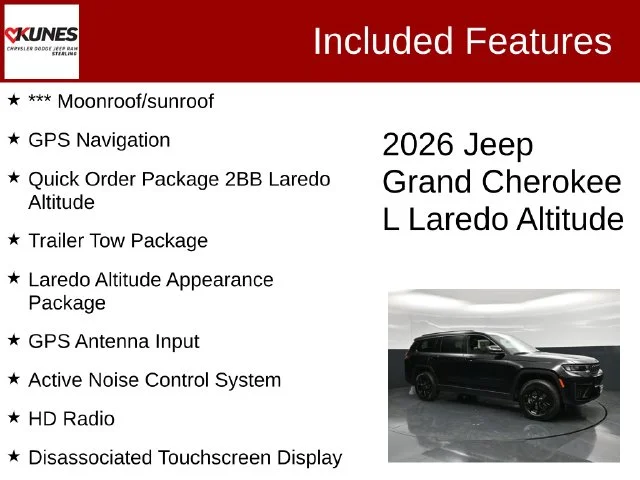 Nuevos JEEP GRAND CHEROKEE L à Estados chez autogozo