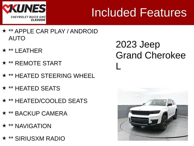 SEMINUEVOS JEEP Grand Cherokee L a Estados en autogozo