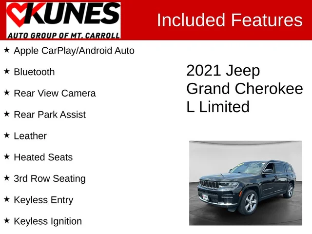 SEMINUEVOS JEEP Grand Cherokee L a Estados en autogozo