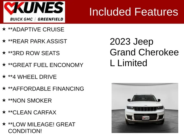 SEMINUEVOS JEEP Grand Cherokee L a Estados en autogozo