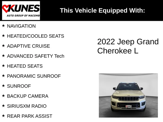 SEMINUEVOS JEEP Grand Cherokee L a Estados en autogozo