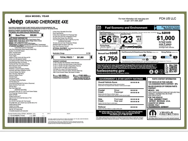 SEMINUEVOS JEEP Grand Cherokee a Estados en autogozo