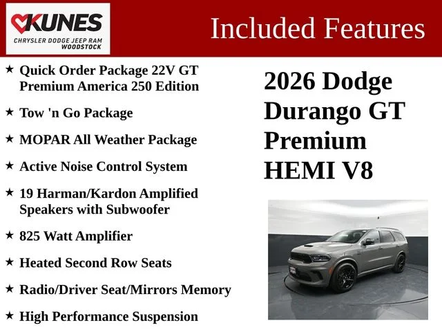 Nuevos DODGE DURANGO à Estados chez autogozo