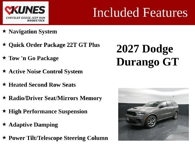 Nuevos DODGE DURANGO à Estados chez autogozo