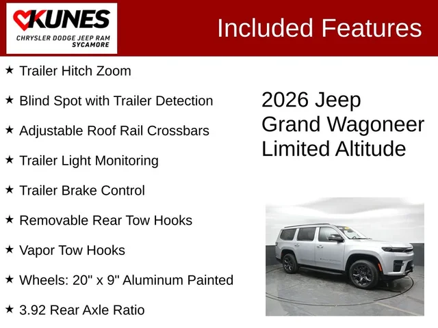 Nuevos JEEP GRAND WAGONEER à Estados chez autogozo