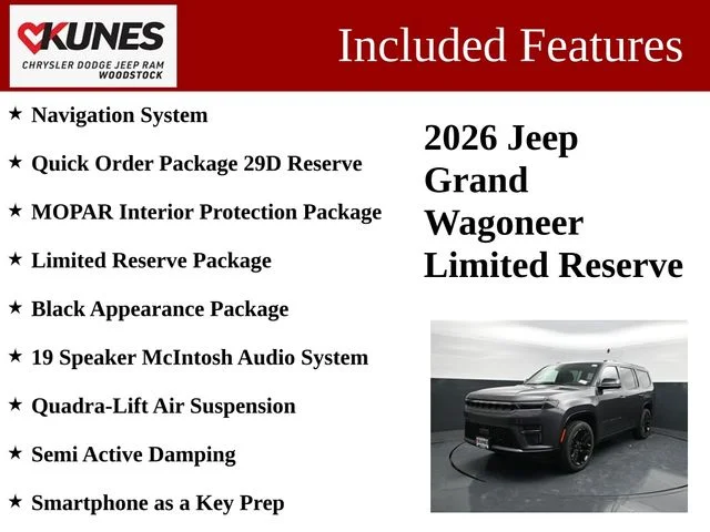 Nuevos JEEP GRAND WAGONEER à Estados chez autogozo