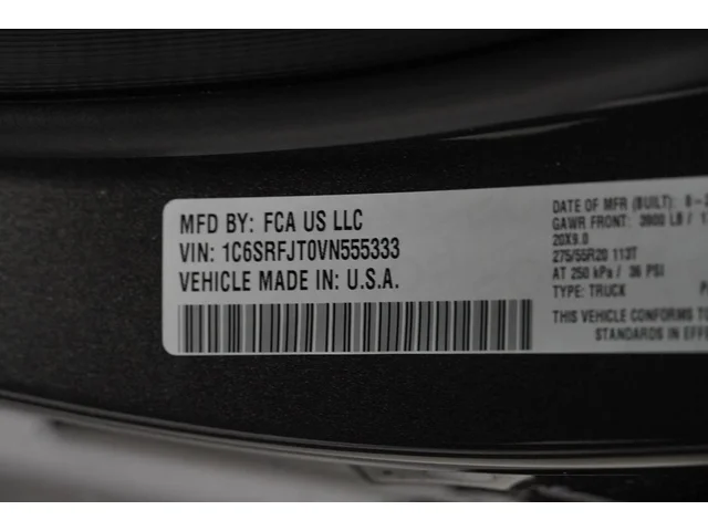 Nuevos RAM 1500 à Estados chez autogozo