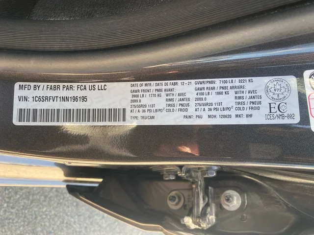 SEMINUEVOS RAM 1500 a Estados en autogozo