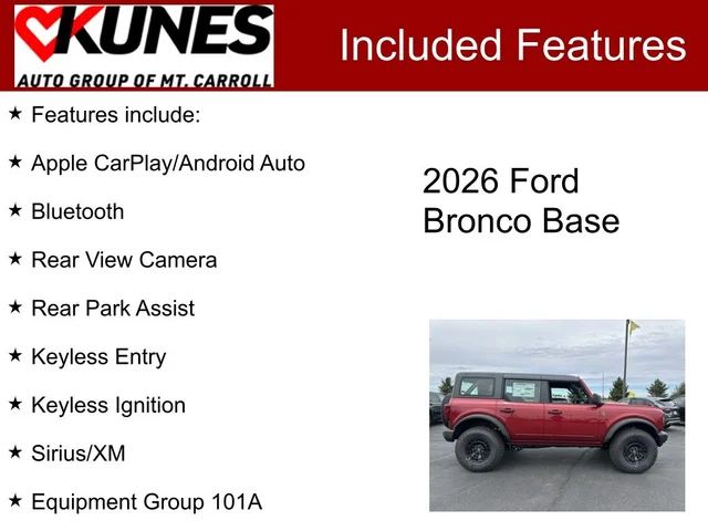 Nuevos FORD BRONCO à Estados chez autogozo