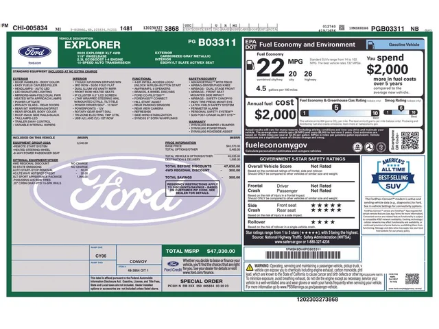 SEMINUEVOS FORD Explorer a Estados en autogozo