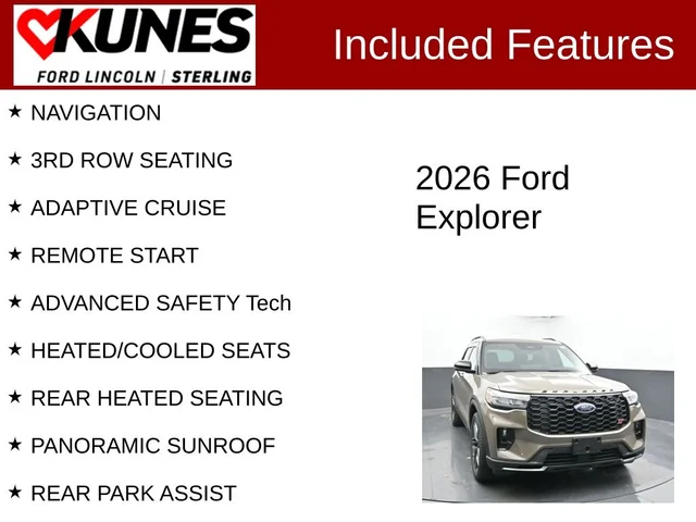 Nuevos FORD EXPLORER à Estados chez autogozo