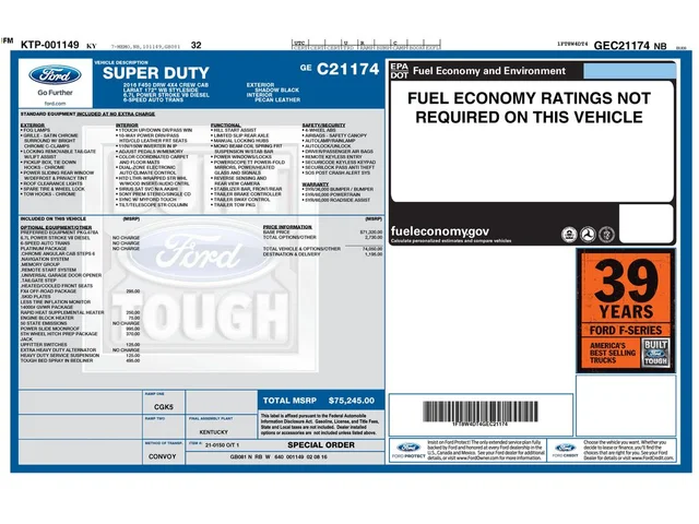 SEMINUEVOS FORD F-450SD a Estados en autogozo