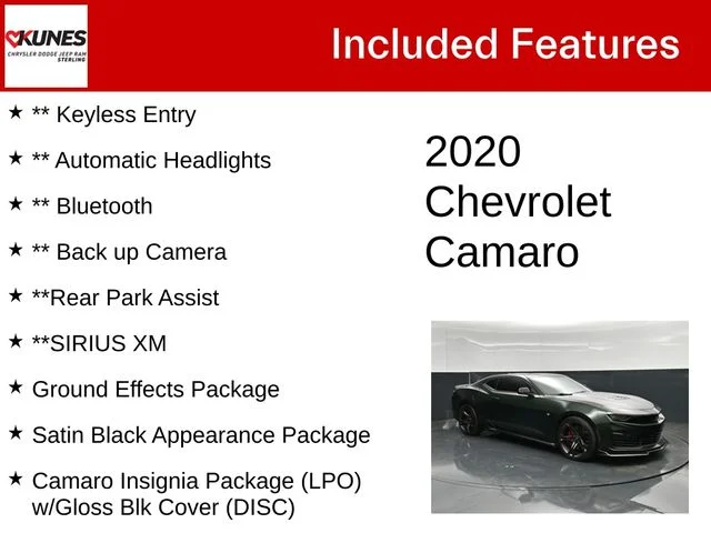 SEMINUEVOS CHEVROLET Camaro a Estados en autogozo