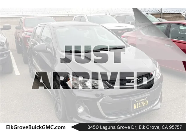 SEMINUEVOS CHEVROLET Sonic at ELK GROVE in Elk Grove Buick GMC
