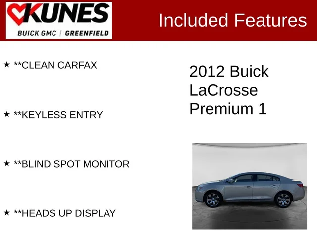 SEMINUEVOS BUICK LaCrosse a Estados en autogozo