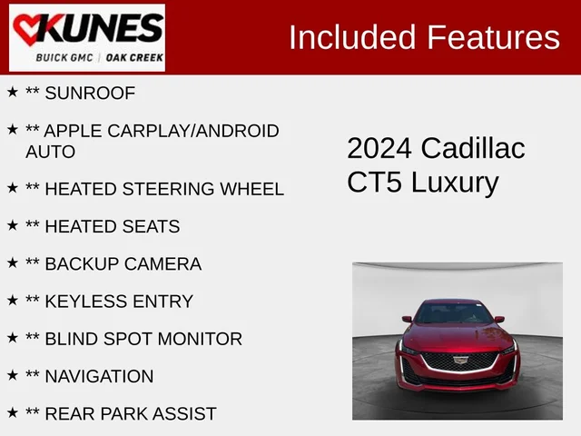 SEMINUEVOS CADILLAC CT5 a Estados en autogozo