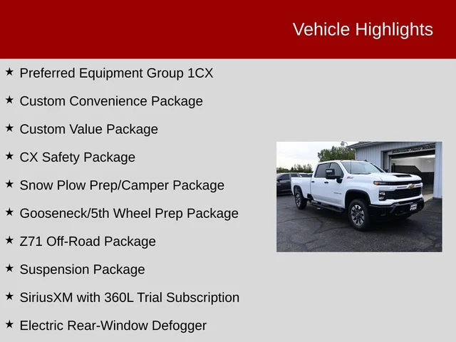 Nuevos CHEVROLET SILVERADO 2500HD à Estados chez autogozo