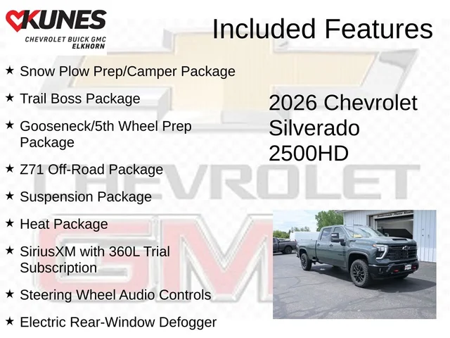 Nuevos CHEVROLET SILVERADO 2500HD à Estados chez autogozo