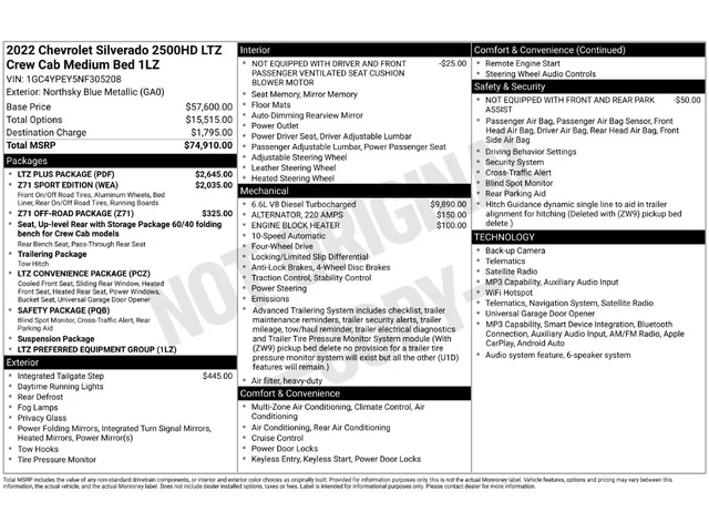 SEMINUEVOS CHEVROLET Silverado 2500HD a Estados en autogozo