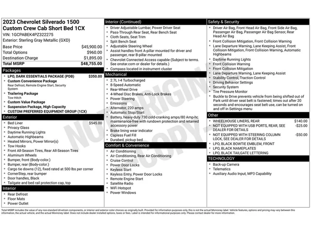 SEMINUEVOS CHEVROLET Silverado 1500 a Estados en autogozo