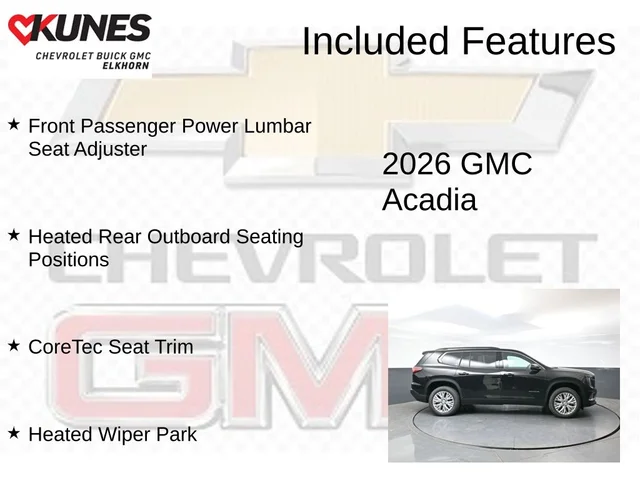 Nuevos GMC ACADIA à Estados chez autogozo