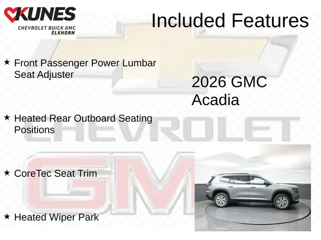 Nuevos GMC ACADIA à Estados chez autogozo