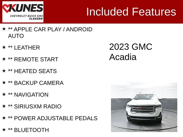 SEMINUEVOS GMC Acadia a Estados en autogozo