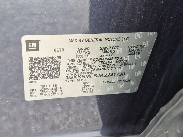 SEMINUEVOS GMC Acadia a Estados en autogozo