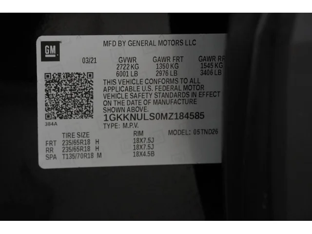 SEMINUEVOS GMC Acadia a Estados en autogozo