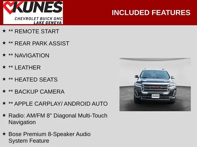 SEMINUEVOS GMC Acadia a Estados en autogozo