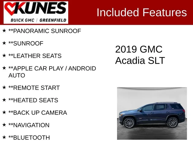 SEMINUEVOS GMC Acadia a Estados en autogozo