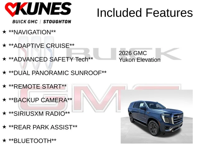 Nuevos GMC YUKON à Estados chez autogozo