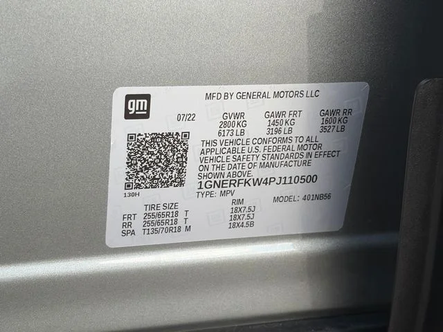 SEMINUEVOS CHEVROLET Traverse a Estados en autogozo
