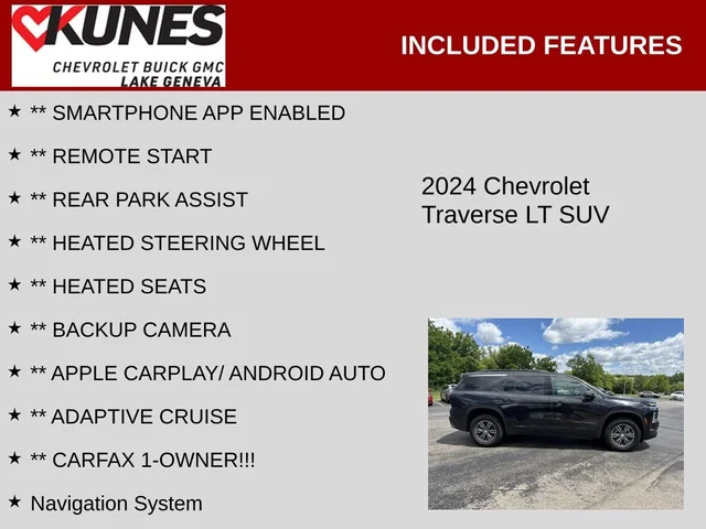 SEMINUEVOS CHEVROLET Traverse a Estados en autogozo