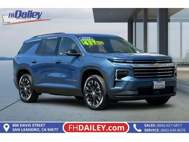 Nuevos CHEVROLET TRAVERSE à Estados chez autogozo