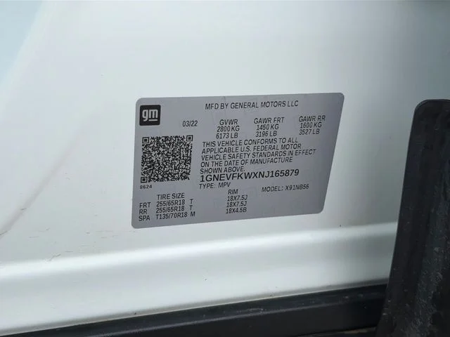 SEMINUEVOS CHEVROLET Traverse a Estados en autogozo